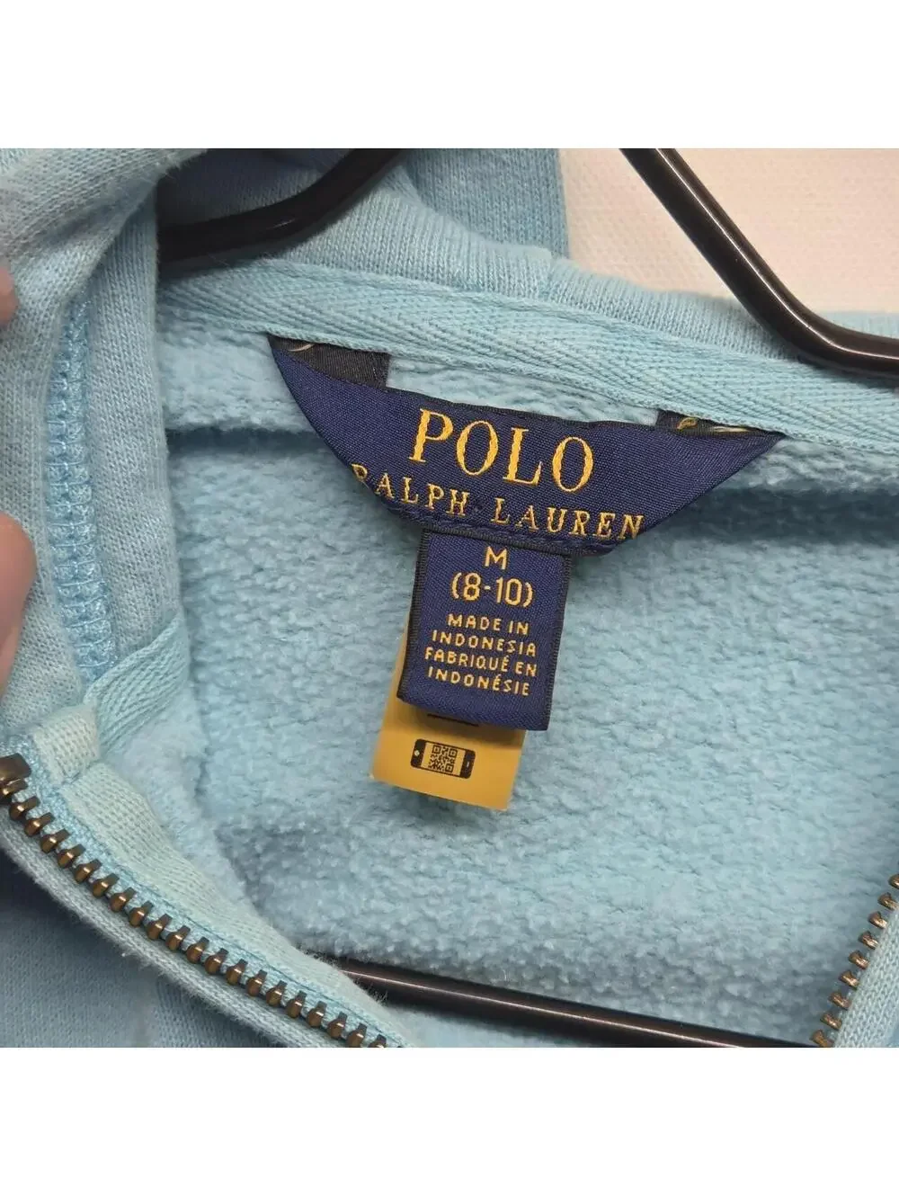 Polo Ralph Lauren Kid's Blue Hoody